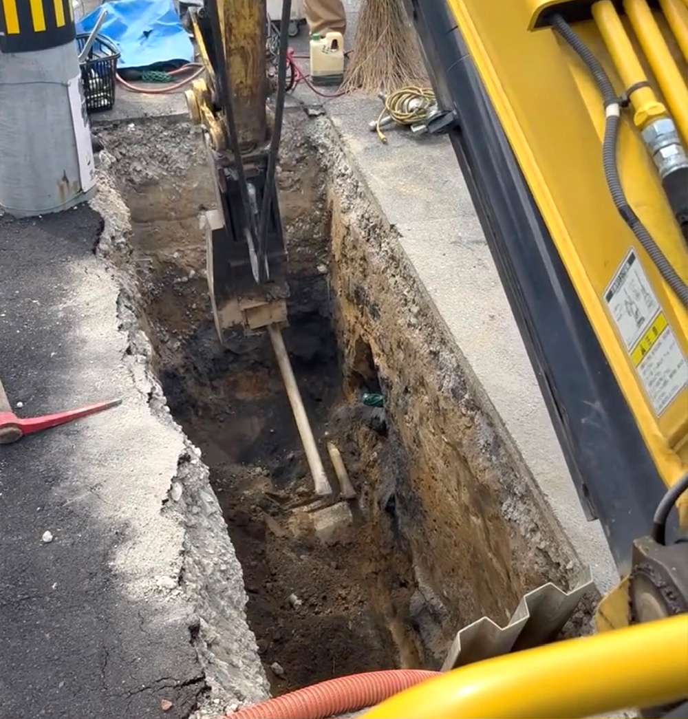 チェンジパイプ工法